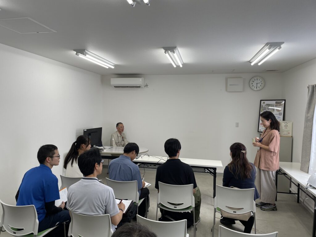 2025.7.9 岐阜大学地域リーダー育成プログラムのみなさまにご見学いただきました。