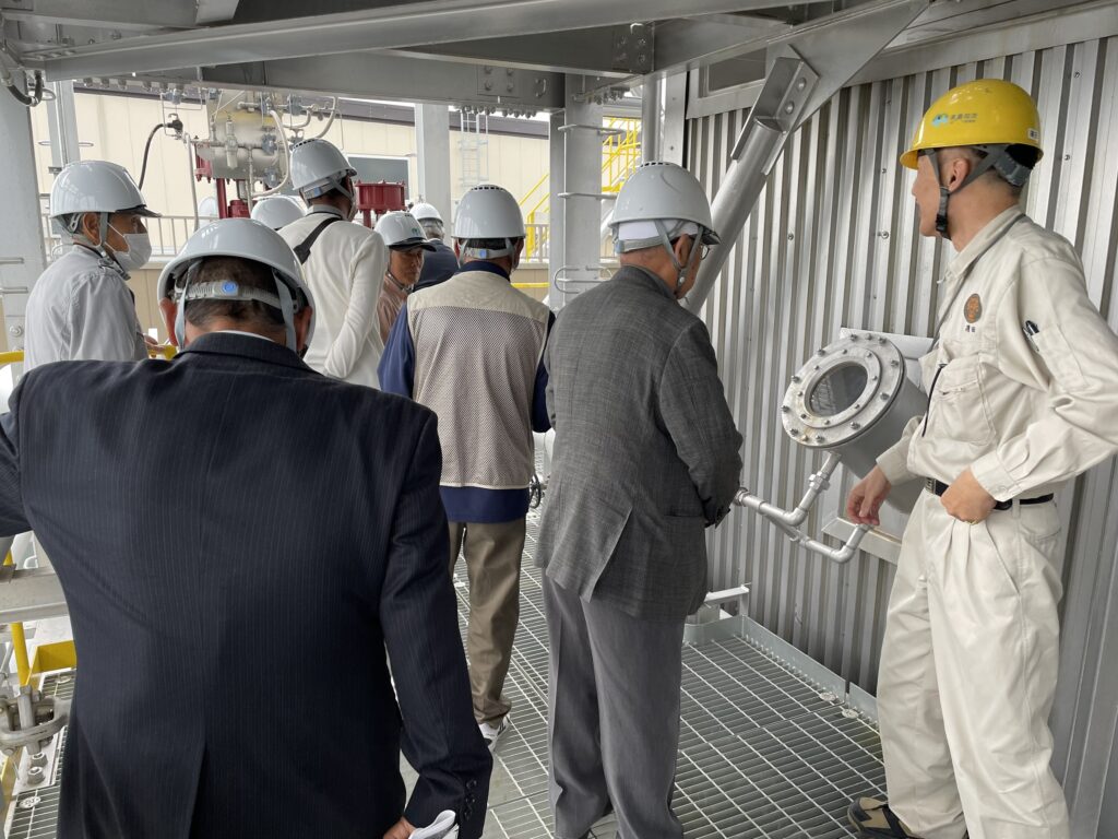 2025.10.3 飛騨市森林推進員連絡協議会のみなさまにご見学いただきました。