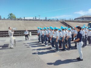 2025.10.6 加茂農林高校 森林科学科2年生のみなさまにご見学いただきました。