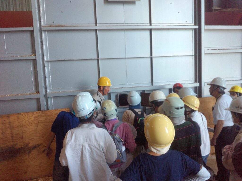 坂祝町、美濃加茂市の一般市民の皆さんにご見学いただきました