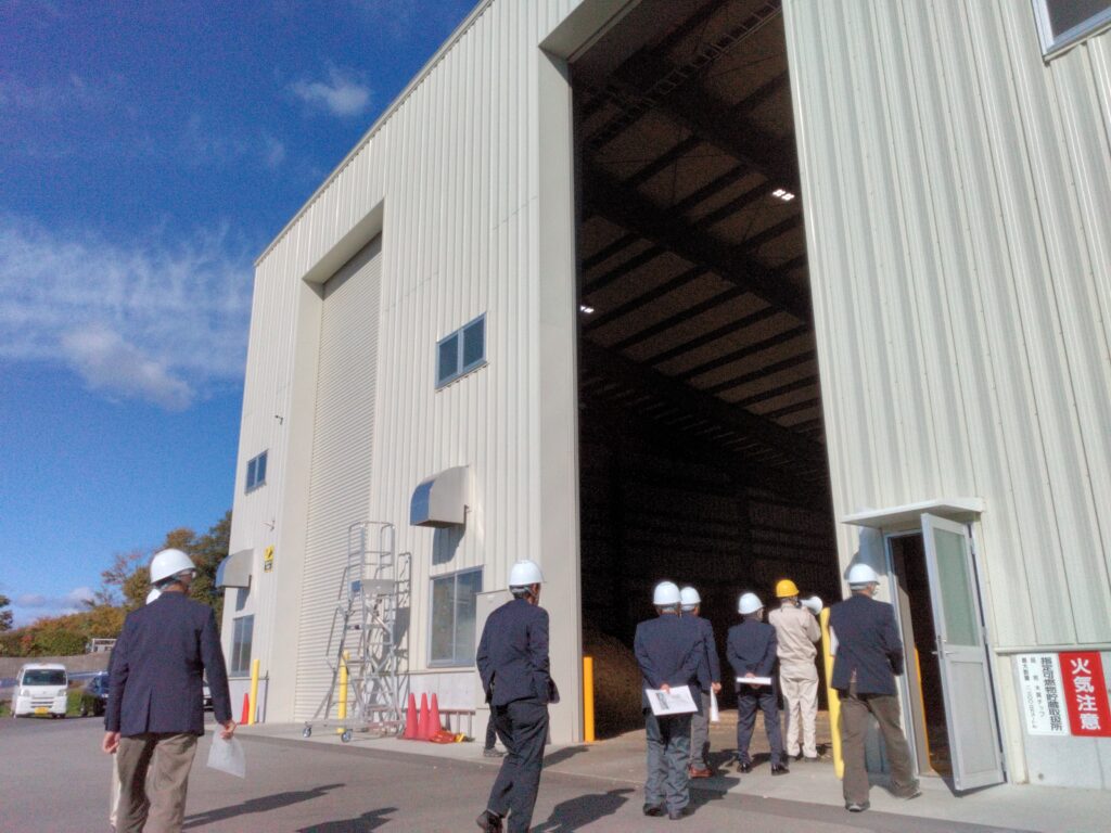 2024.12.4　磐田市財産区議会の皆さんにご見学いただきました