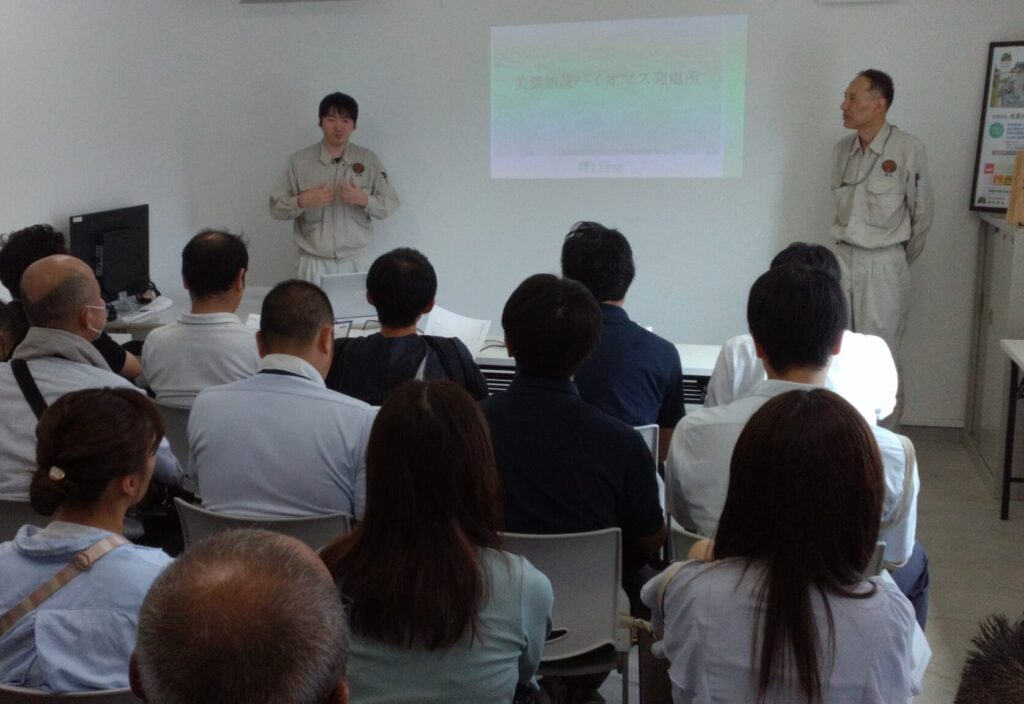 2025.7.16 （第２回）中部電力ミライズのみなさまにご見学いただきました。