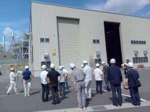 しまねフォーラムエネルギー問題協議会のみなさまにご見学いただきました。